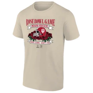 ROSE BOWL GAME SHIRT – Indiana Hoosiers Football Pasadena 2025 Playoff Tee S