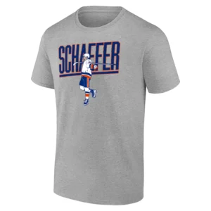 SCHAEFER SHIRT – Matthew Schaefer Name Pose New York Islanders Tee