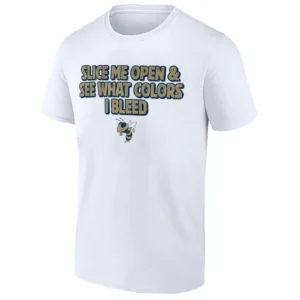 SEE WHAT COLORS I BLEED SHIRT – Brent Key Georgia Tech Yellow Jackets Tee W