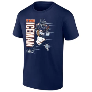 THE ICEMAN SHIRT – Caleb Williams Chicago Bears Clutch QB Tee