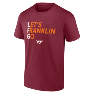 VIRGINIA LFG SHIRT – Let’s Franklin Go James Franklin Virginia Tech Hokies Football Tee