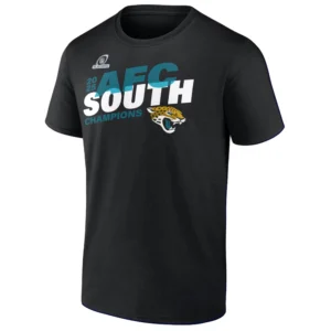 2025 AFC SOUTH CHAMPIONS SHIRT – Jacksonville Jaguars Division Champions Victory Tee