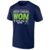 2025 BEEN THERE WON THAT SHIRT – Seattle Seahawks NFC West Division Champions Victory Tee
