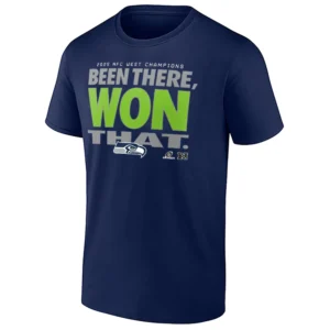 2025 BEEN THERE WON THAT SHIRT – Seattle Seahawks NFC West Division Champions Victory Tee