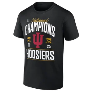 2025 NATIONAL CHAMPIONS LOCKER ROOM SHIRT – Indiana Hoosiers CFP Perfect 16–0 Title Season Tee