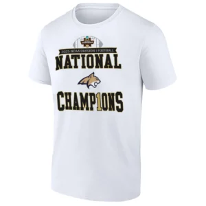 2025 NCAA DIVISION I FOOTBALL NATIONAL CHAMPIONS LOCKER ROOM SHIRT – Montana State Bobcats