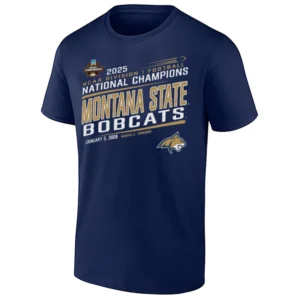2025 NCAA DIVISION I FOOTBALL NATIONAL CHAMPIONS SHIRT – Montana State Bobcats