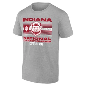 2025–26 NATIONAL CHAMPIONSHIP GAME SHIRT – Indiana Hoosiers Football CFP 2026 Tee