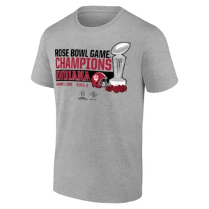 2025–26 ROSE BOWL GAME CHAMPIONS SHIRT – Indiana Hoosiers College Football Playoff Rose Bowl Trophy