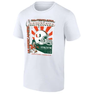 2026 FIESTA BOWL CHAMPIONS SHIRT – Miami Hurricanes National Statement Tee