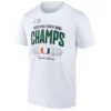 2026 FIESTA BOWL CHAMPS LOCKER ROOM SHIRT – Miami Hurricanes “Time To Shine” Tee