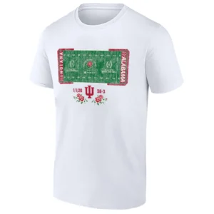 2026 ROSE BOWL CHAMPIONS FIELD SHIRT – Indiana Hoosiers College Football Playoff Tee W