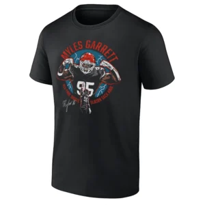 ALL TIME SACK KING SHIRT – Myles Garrett Cleveland Browns Historic Single Season Sack Leader Tee