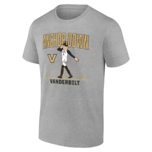 ANCHOR DOWN SHIRT – Vanderbilt Commodores Basketball Mascot Court Tee