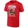 BACK HOME AGAIN IN INDIANA SHIRT – Indiana Hoosiers 2025 National Champions Bus Celebration Tee