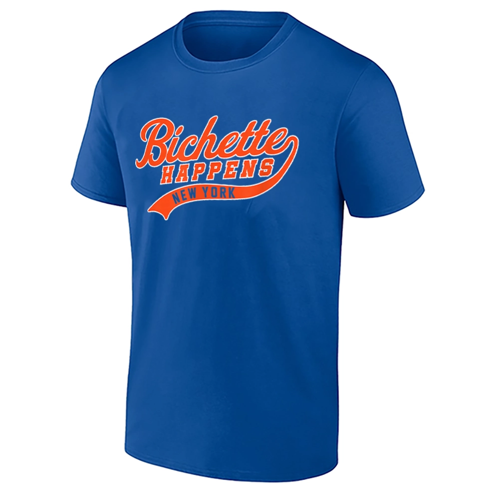 BICHETTE HAPPENS SHIRT – Bo Bichette New York Mets $126M signing reaction baseball tee BICHETTE HAPPENS SHIRT – Bo Bichette New York Mets $126M signing reaction baseball tee