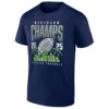 DIVISION CHAMPS SHIRT – Seattle Seahawks 2025 NFC West Division Champions City Skyline Football Tee