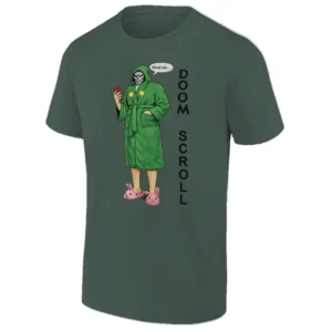 DOOM SCROLL SHIRT – Doctor Doom doomscroll parody tee inspired by Avengers Doomsday