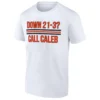 DOWN 21–3 CALL CALEB SHIRT – Caleb Williams Chicago Bears Historic Playoff Comeback Tee