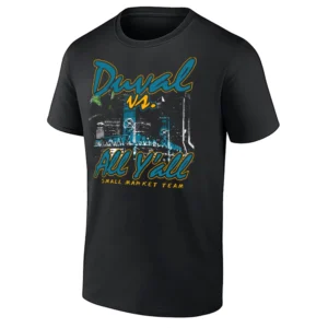 DUVAL VS ALL Y’ALL SHIRT – Jacksonville Jaguars Small Market Pride Tee