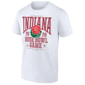 FAST. PHYSICAL. RELENTLESS SHIRT – Indiana 2026 Rose Bowl Game Hoosiers Tee W