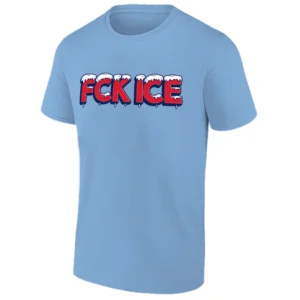 FCK ICE SHIRT – Anti ICE Protest Minimal Typography Tee LB
