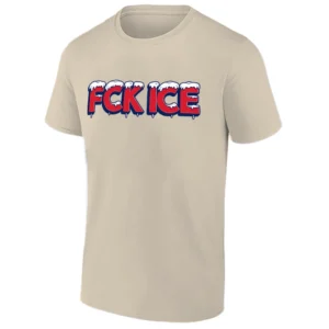 FCK ICE SHIRT – Anti ICE Protest Minimal Typography Tee S