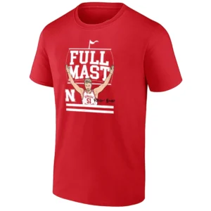 FULL MAST SHIRT – Rienk Mast Nebraska Cornhuskers Basketball Tee