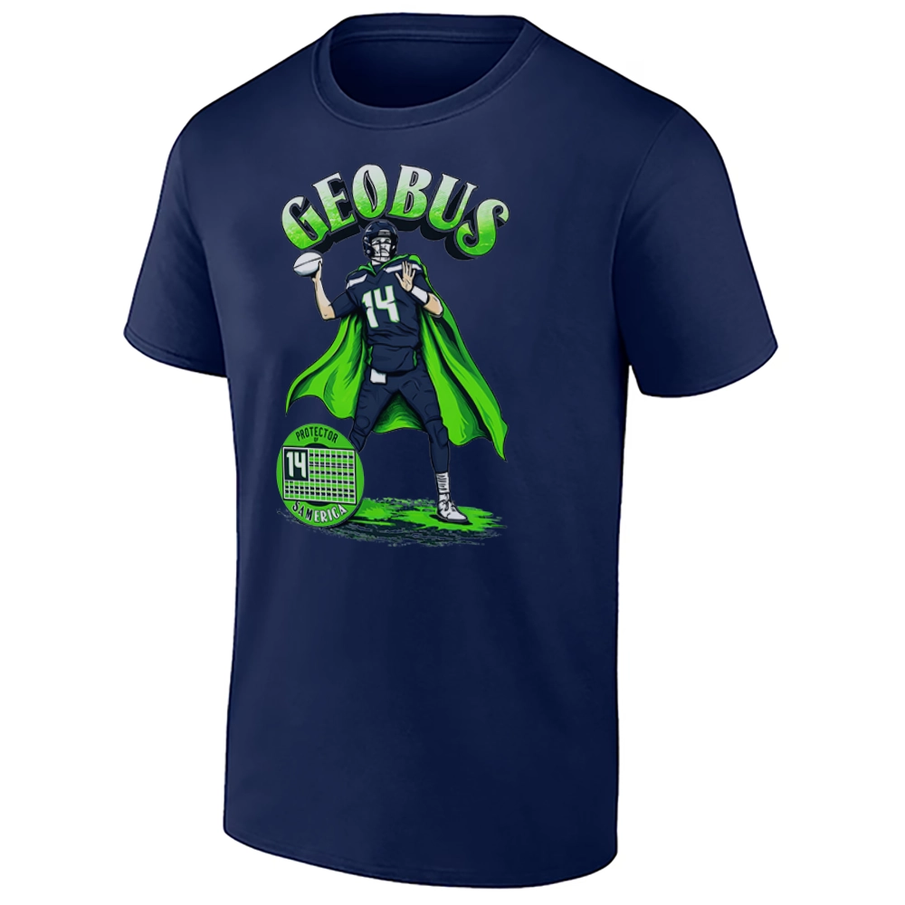 GEQBUS SHIRT – Sam Darnold Seattle Seahawks Superhero QB Tee GEQBUS SHIRT – Sam Darnold Seattle Seahawks Superhero QB Tee