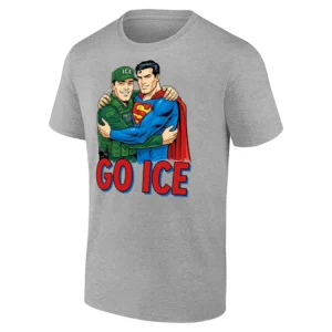GO ICE SHIRT Support ICE Protest Superman G