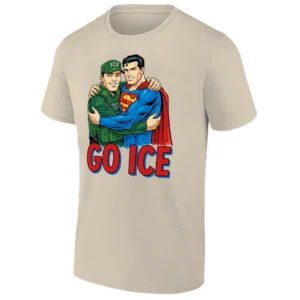 GO ICE SHIRT Support ICE Protest Superman S