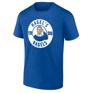 HAGEL’S BAGELS SHIRT – Brandon Hagel Tampa Bay Lightning 25 Goal Season NHL Tee