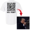 HATE TRUMP SHIRT – Donald Trump QR Code Troll Tee