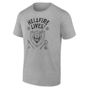 HELLFIRE LIVES SHIRT – Stranger Things Hellfire Club tribute fantasy metal tee
