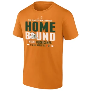 HOME BOUND – IT’S ALL ABOUT THE U SHIRT – Miami Hurricanes 2026 CFP National Championship Tee