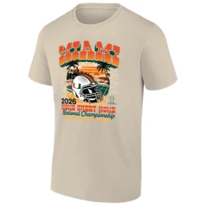 HOME SWEET HOME CHAMPIONSHIP SHIRT – Miami Hurricanes 2026 CFP National Title Tee S