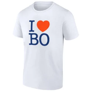 I LOVE BO SHIRT – I Heart Bo Bichette New York Mets fan celebration baseball tee