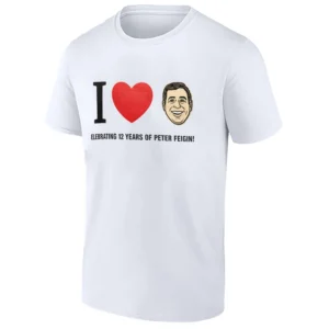 I LOVE Peter Feigin Shirt Milwaukee Bucks