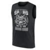 JACOB FATU TANK TOP – WWE Jacob Fatu x San Antonio Spurs wolf crossover design 2025 viral Reddit fan tee