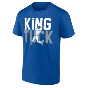KING TUCK LA SHIRT – Kyle Tucker Los Angeles Dodgers power hitter crown era fan tee