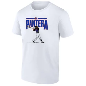 LA PANTERA QUEENS SHIRT – Luis Robert Jr New York Mets Power Hitter Tee