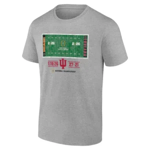 NATIONAL CHAMPIONS FIELD SHIRT – 2025–26 CFP National Champions Indiana Hoosiers Tee G