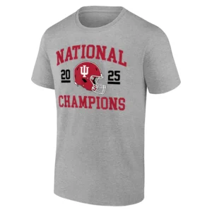 NATIONAL CHAMPIONS HELMET SHIRT – 2025 National Champions Indiana Hoosiers