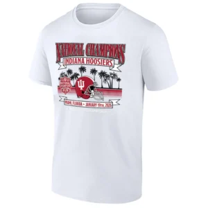 NATIONAL CHAMPIONS LOCAL HELMET SHIRT – Indiana Hoosiers 2025 National Champions Miami Florida Tee