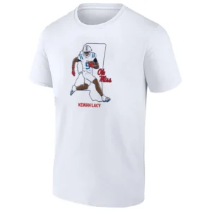 OLE MISS STATE STAR SHIRT – Kewan Lacy Ole Miss Rebels Football All America Tee
