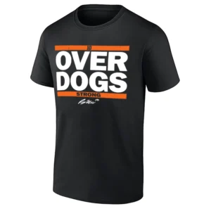 OVERDOG STRONG MENTALITY SHIRT – Bo Nix Denver Broncos football tee B