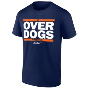 OVERDOG STRONG MENTALITY SHIRT – Bo Nix Denver Broncos football tee N