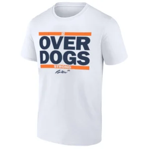 OVERDOG STRONG MENTALITY SHIRT – Bo Nix Denver Broncos football tee W