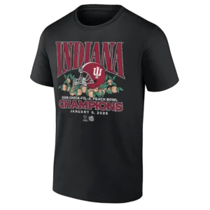 PEACH BOWL CHAMPIONS SHIRT – Indiana Hoosiers Football CFP Semifinal 2025–26