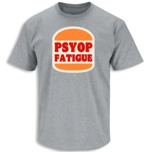 PSYOP FATIGUE SHIRT – Retro Anti Propaganda Streetwear Tee G